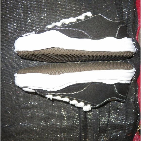 Maison Mihara Yasuhiro Hank low Black and White lace up platform sneakers 42 43 - Picture 6 of 15